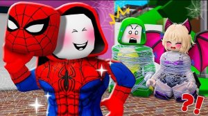 Почему Джей Джей Спайдермен поймал в ловушку Майки и Бэтгёрл? Анимация