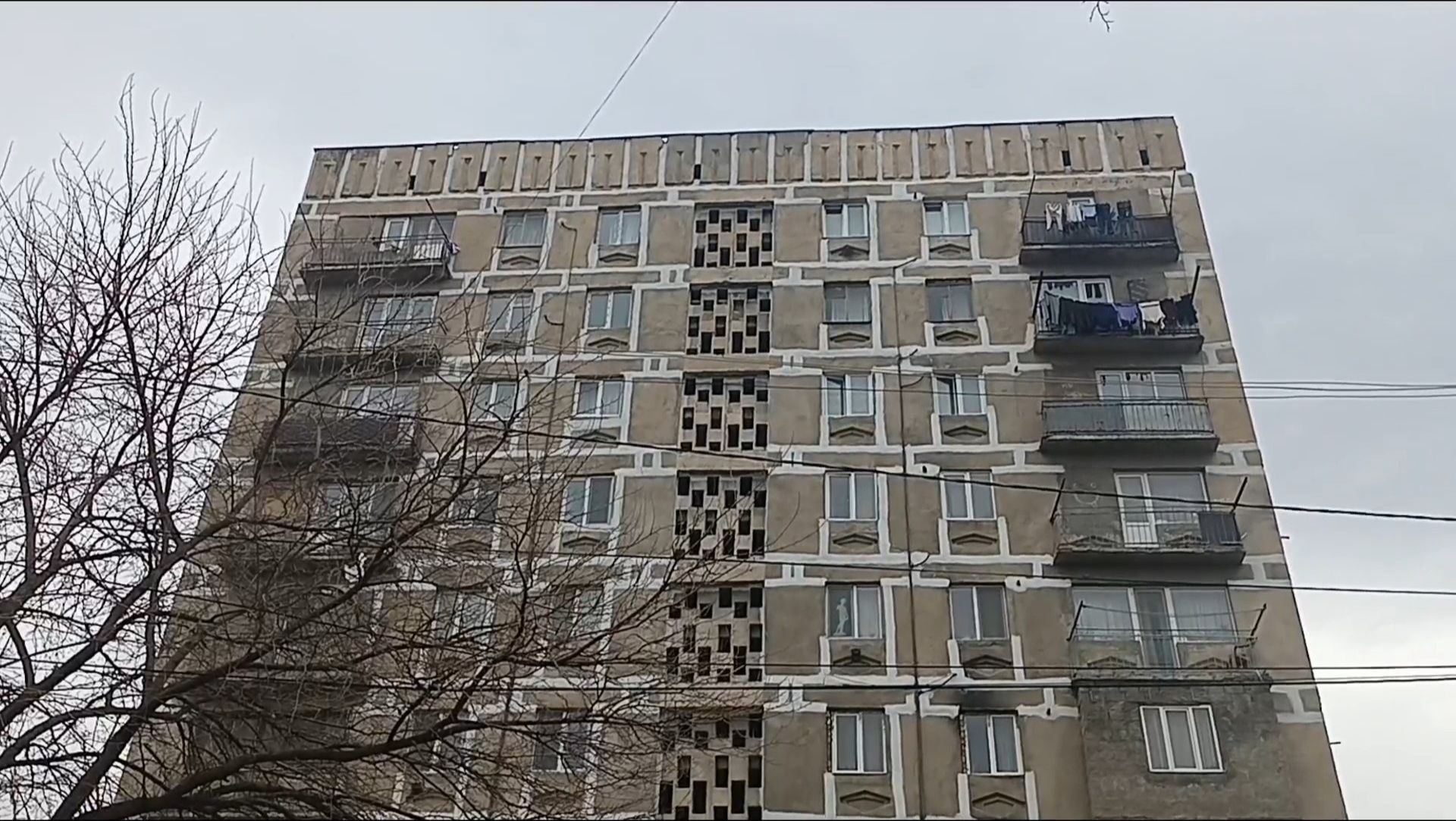 Прогулка по Рустави 17.02.2026 (дом номер 8А на улице Рчеулишвили (бывшая Махарадзе в Интернатах))