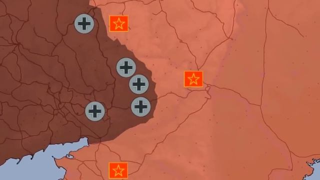 Eastern Front animated: 1942