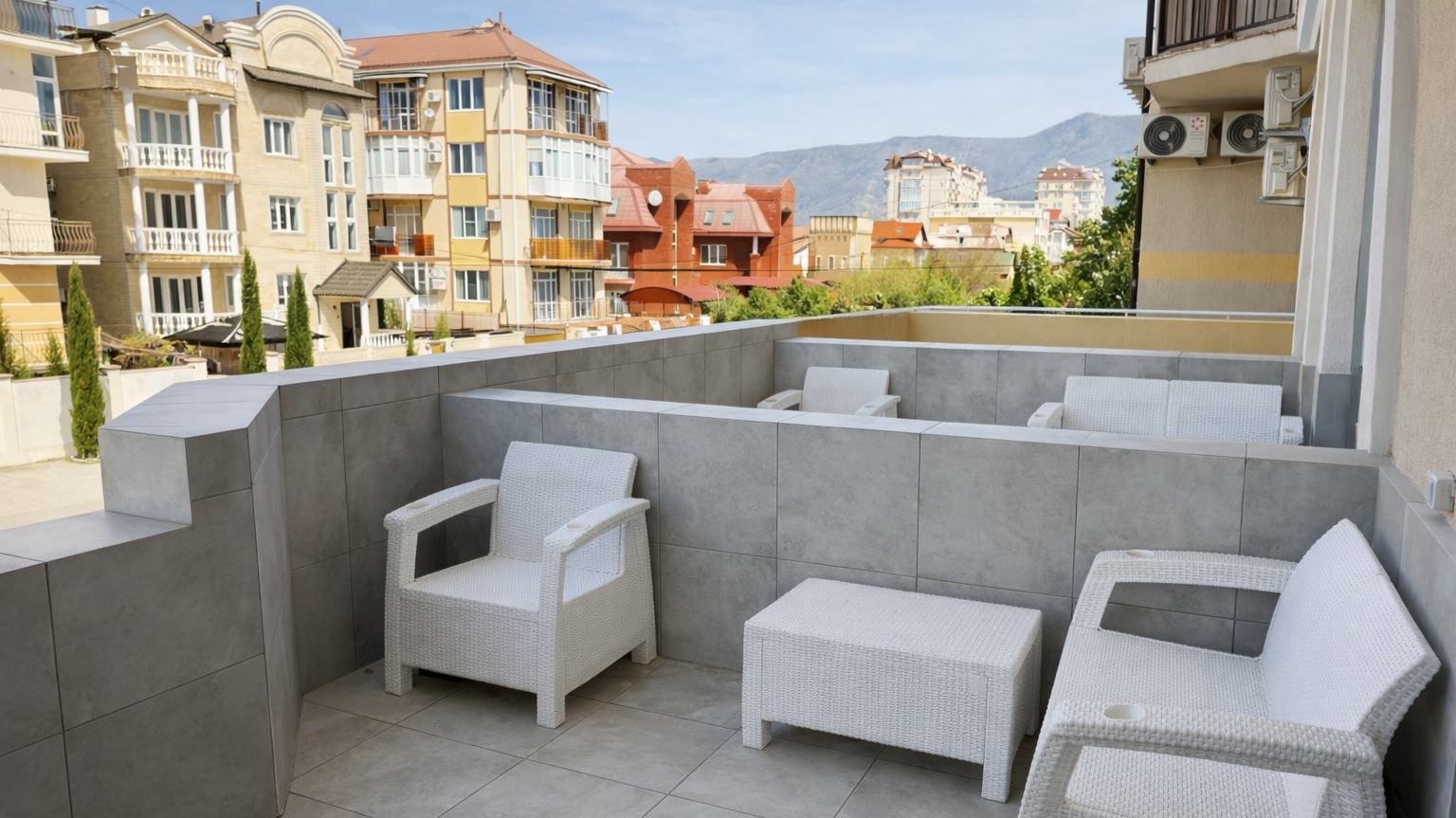 🏡 №225 Сдаётся посуточно 2-к квартира с террасой и видом на море – Геленджик