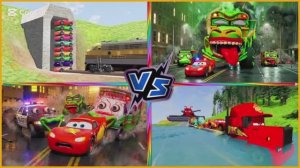 МОЛНИЯ МАККУИН против АРМИИ РОБОТОВ! 🏎️🆚🤖 Эпическая битва: Кто победит? | Ultimate Showdown