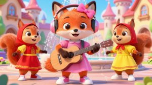 🦊МУЛЬТИК‑ПЕСЕНКА: МИЛАЯ ЛИСИЧКА АЛИСА | Развивающие детские песни и мультики