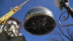 Архызский лик - Установка купола в храме Святого Архангела Михаила