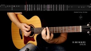10 ПОПУЛЯРНЫХ ПЕСЕН на Гитаре ч2. Уроки Гитары. Ноты и табы Гитары Level Up Guitar Tabs
