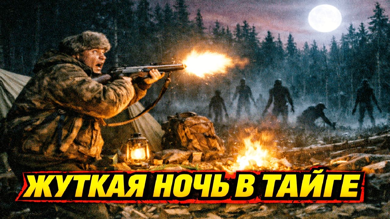 Сибирский охотник встретил НЕЧТО жуткое в ночном лесу