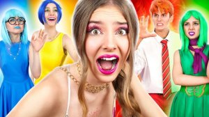 (Тим Тин) Переживаю Каждую Эмоцию Головоломки! Я Попала в Новую Школу