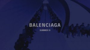 Показ коллекции Balenciaga весна-лето 2019