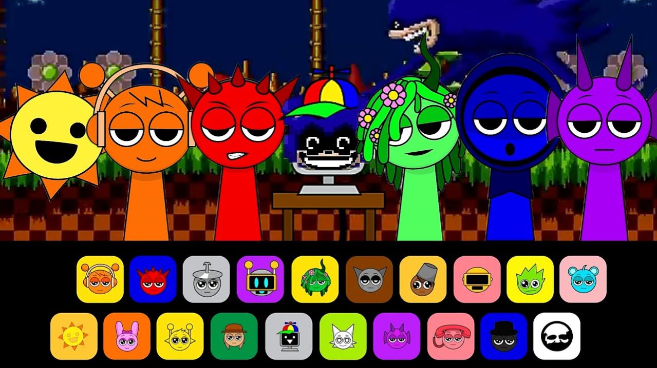 СПРУНКИ ВО ВСЕЛЕННОЙ ИГРЫ SONIC! SONIC X INCREDIBOX GAME! ИГРАЕМ И ПОЕМ ВМЕСТЕ С СОНИКОМ! 🎶🎵🎧