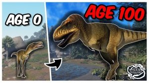 Выживание за тарбозавра в игре Предыдущие вымирание