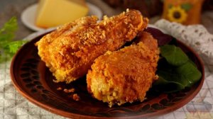 КУРИНЫЕ НОЖКИ В СЫРНОЙ ПАНИРОВКЕ