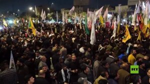 آلاف العراقيين أحيوا في بغداد أمس ذكرى يوم القدس دعما لفلسطين وإيران