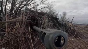 Расчеты САУ «Мста-С» уничтожили пункты управления БПЛА ВСУ в зоне спецоперации