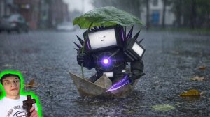 У мини ТВ мена Титана произошло короткое замыкание... - Реакция на Kanzaki Yuri - Скибиди Туалет ! ?