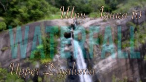 Шри-Ланка 🇱🇰 Sri Lanka. Водопад Upper Diyaluma #travel #srilanka #animals #nature #waterfall