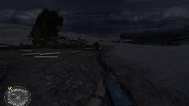 прохождение игры Call of Duty 2 #2 без комментариев