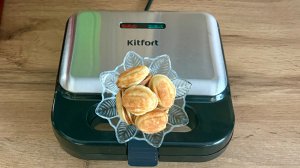 Готовим орешки с вареной сгущенкой. Обзор прибора для выпечки «8 в 1» КТ-5632 от Kitfort