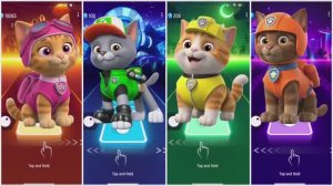 Щенячий патруль (КОТЫ): СКАЙ против РОККИ и КРЕПЫША! 🐱🎶