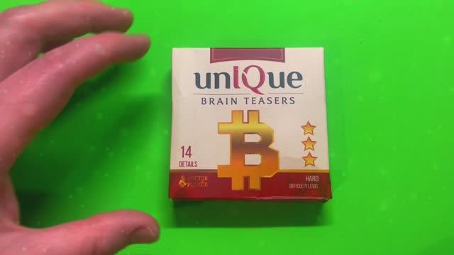 Doctor Puzzle UnIQue БИТКОИН Сложи Биткоин из 14 деталей.  Assemble BITCOIN From Puzzle Pieces.