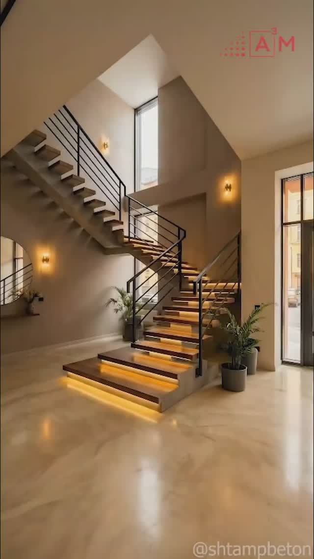 Как работает автоматическая подсветка лестницы A³M | отзыв клиента