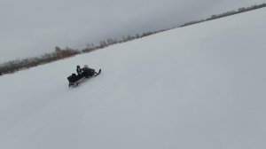 Прогулка на снегоходе