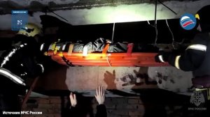 15-летний подросток застрял между бетонными плитами в строящемся здании в Новой Москве