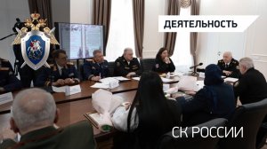 Председатель СКР провел заседание оргкомитета XVI Всероссийской акции памяти «Дни белых журавлей»