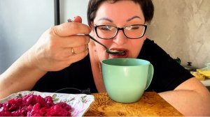 МУКБАНГ/СУП, вкусный СУП/ Как готовить Овсяный кисель⁉️