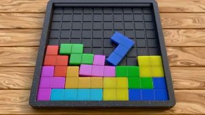 Мультики для детей . Яркий мультик про пазлы. Смотреть мультик про игру в тетрис