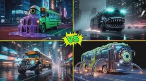 ШКОЛЬНЫЙ АВТОБУС 🚌 НЕВОЗМОЖНЫЙ ЧЕЛЛЕНДЖ 🎶 ПЛИТКИ ХОП МУЗЫКАЛЬНАЯ БИТВА