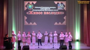 Фольклорный ансамбль «Росинка» Новоторъяльского ЦКиД, руководители Смирнова Л.В., Сидоркина Н.Ф.