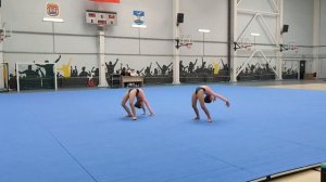 ЖП 3 юношеский разряд, Носикова Юлия - Ружичкова Амалия, «Magic Kids», Комбинированное упражнение