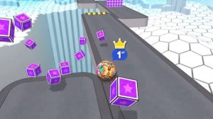 Going Balls  Super Speed run Gameplay New Update Level 703 Race