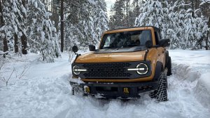 МЫ ЗАСТРЯЛИ НА СУТКИ! Prado 250, Bronco,  Baic BJ-40 и др. в сугробах Шатуры