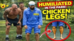 Анатолий цыплячьи ноги, уничтожает качков.