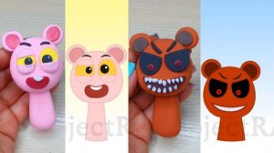 СПРУНКИ ОС: ДЕЛАЕМ СПРУНКИ ИЗ ВОЗДУШНОГО ПЛАСТИЛИНА ФАЗА 3-4  РЕАКЦИЯ