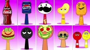 ВЕСЕЛЫЕ СПРУНКИ ПЕПСИ, КОЛА, ОРЕО, M&M's и ПРИНГЛС ПОЮТ ПЕСНИ! INCREDIBOX X ЧИПСЫ И ГАЗИРОВКА! 🙀