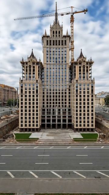 Таймлапс строительства