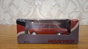 Обзор на масштабную модель москвич 412 каталожный № А2.