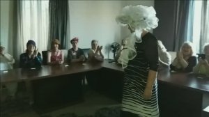 Конкурс рукодельных шляпок на международном слёте рукодельниц в Тбилиси. 2019 год