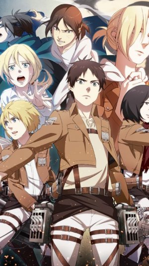 Атака титанов 1 сезон 1 серия