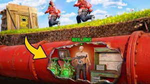 Рейд Имбового Дома внутри ТРУБЫ в Rust/Раст