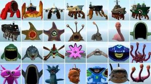 Кто самый сильный из всех новых морских чудовищ в Garry's Mod?