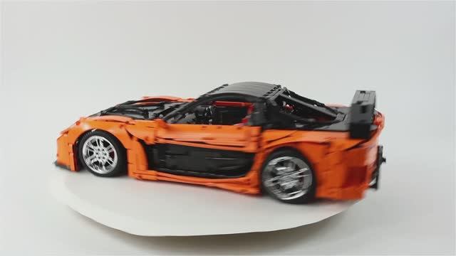 Mazdz RX7 — C61502W Speed Build — 3305 pieces