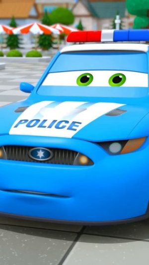 Приключения Полицейской машинки 🚓 Мультик для детей Моторвиль #мультик #промашинки #моторвиль_1080p