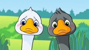 Два веселых гуся песенка