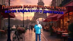 Лишение водительских прав из-за серьезного диагноза