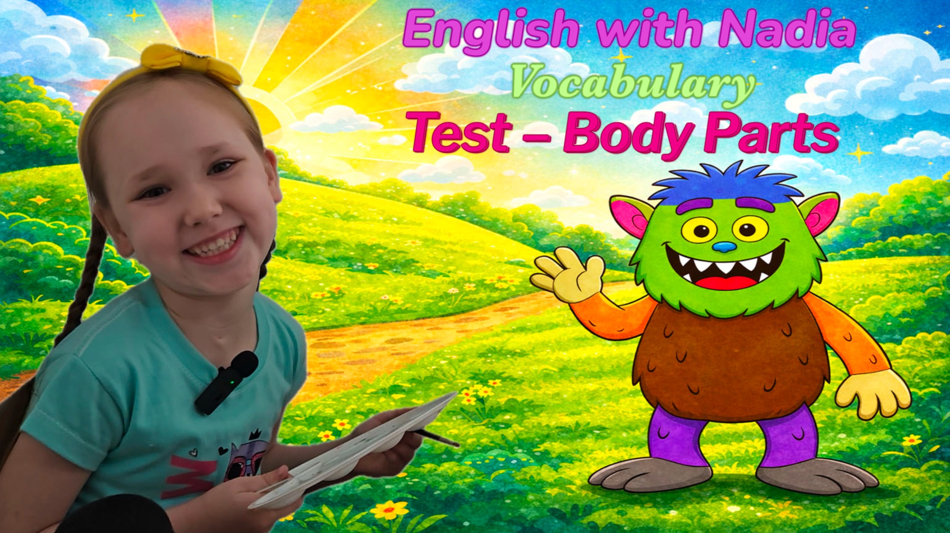 Vocabulary Test Body Parts/Лексический тест "Части тела"