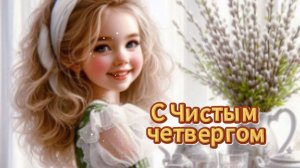 Поздравления с Чистым четвергом счастья радости любви 🌟🙏