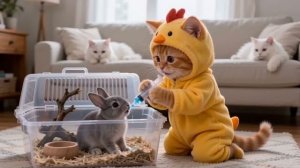 У котенка Джинджера пропал питомец! 😭 Урок ответственности