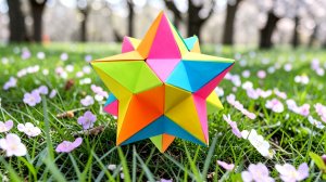 Как сделать кусудаму из бумаги